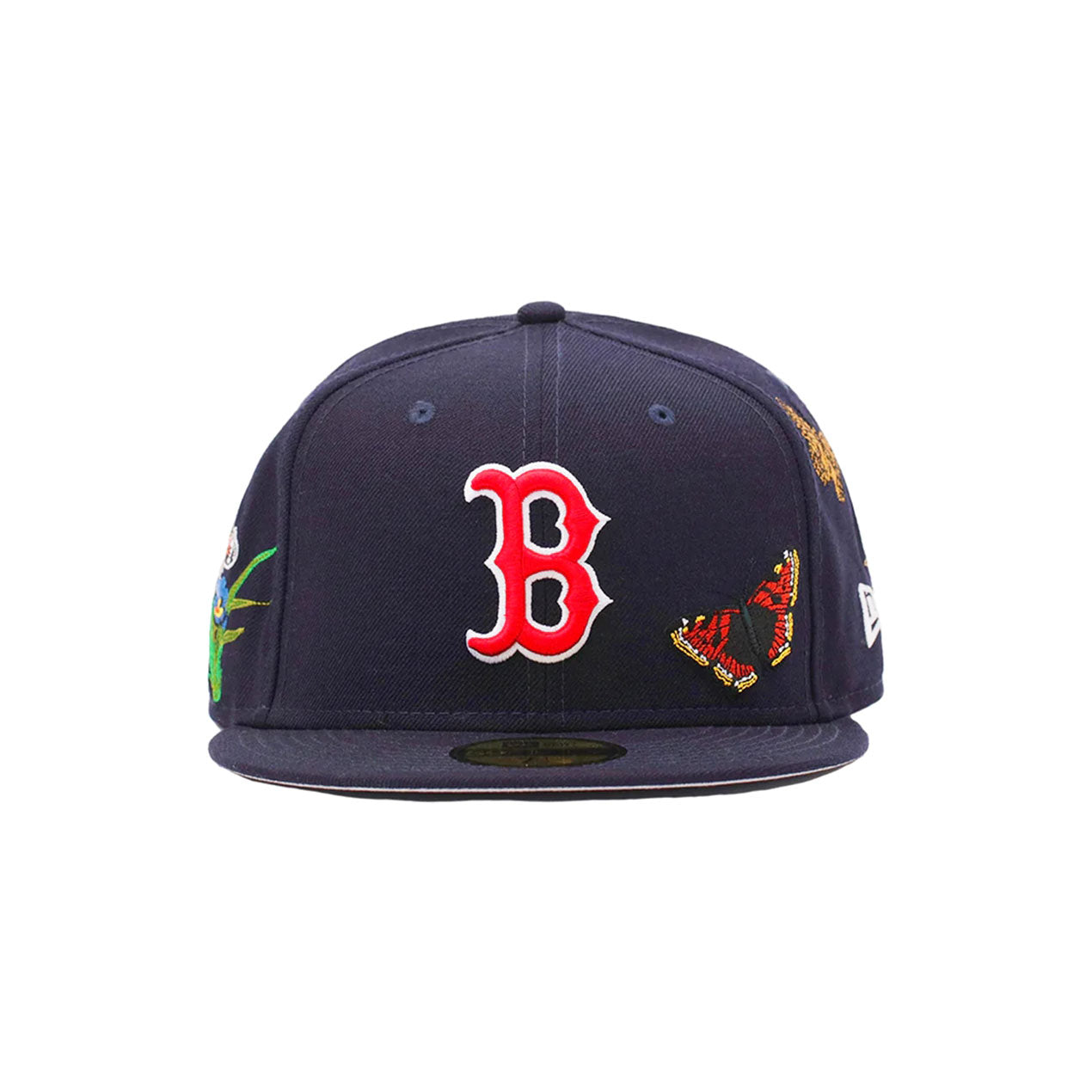 NEW ERA × FELT 波士頓紅襪 - 59FIFTY 蝴蝶花園海軍藍
