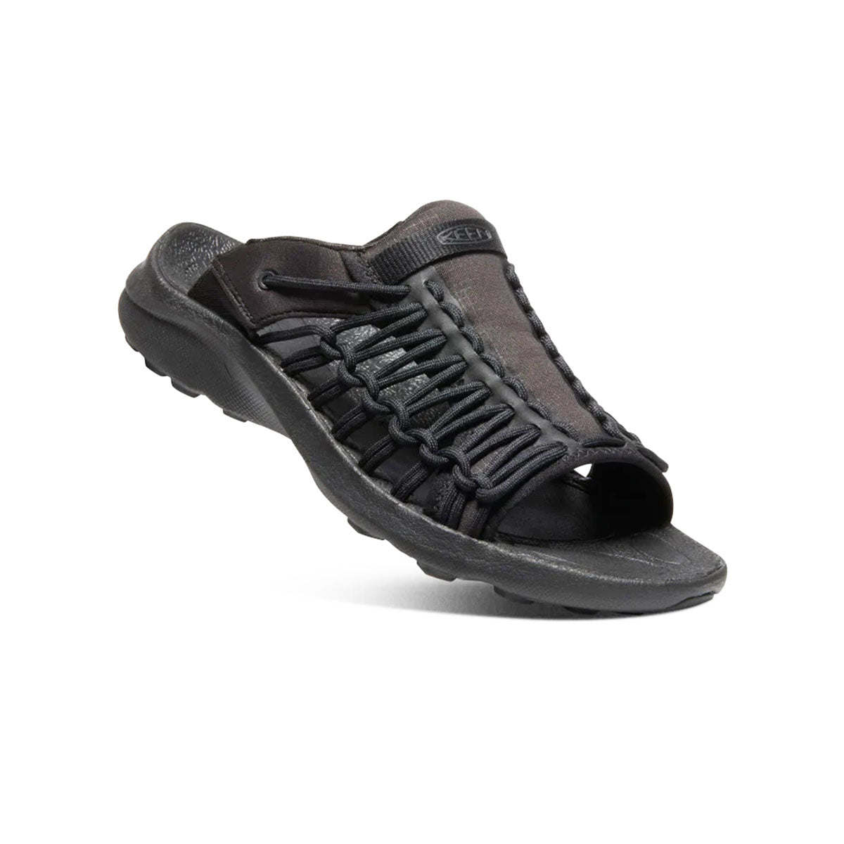 KEEN - WMNS UNEEK SNK SLIDE BLACK/BLACK 【1026077】