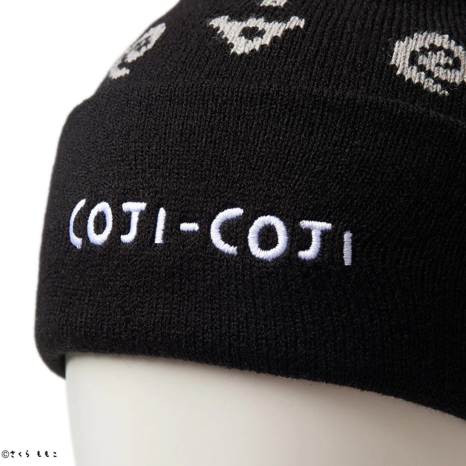 NEW ERA コジコジ - Basic Cuff Knit COJI-COJI Jacquard BLACK 【14693311】