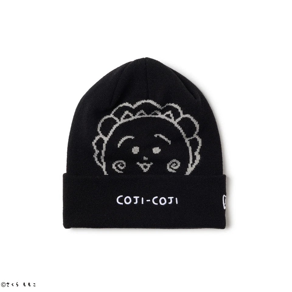 NEW ERA コジコジ - Basic Cuff Knit COJI-COJI Jacquard BLACK 【14693311】