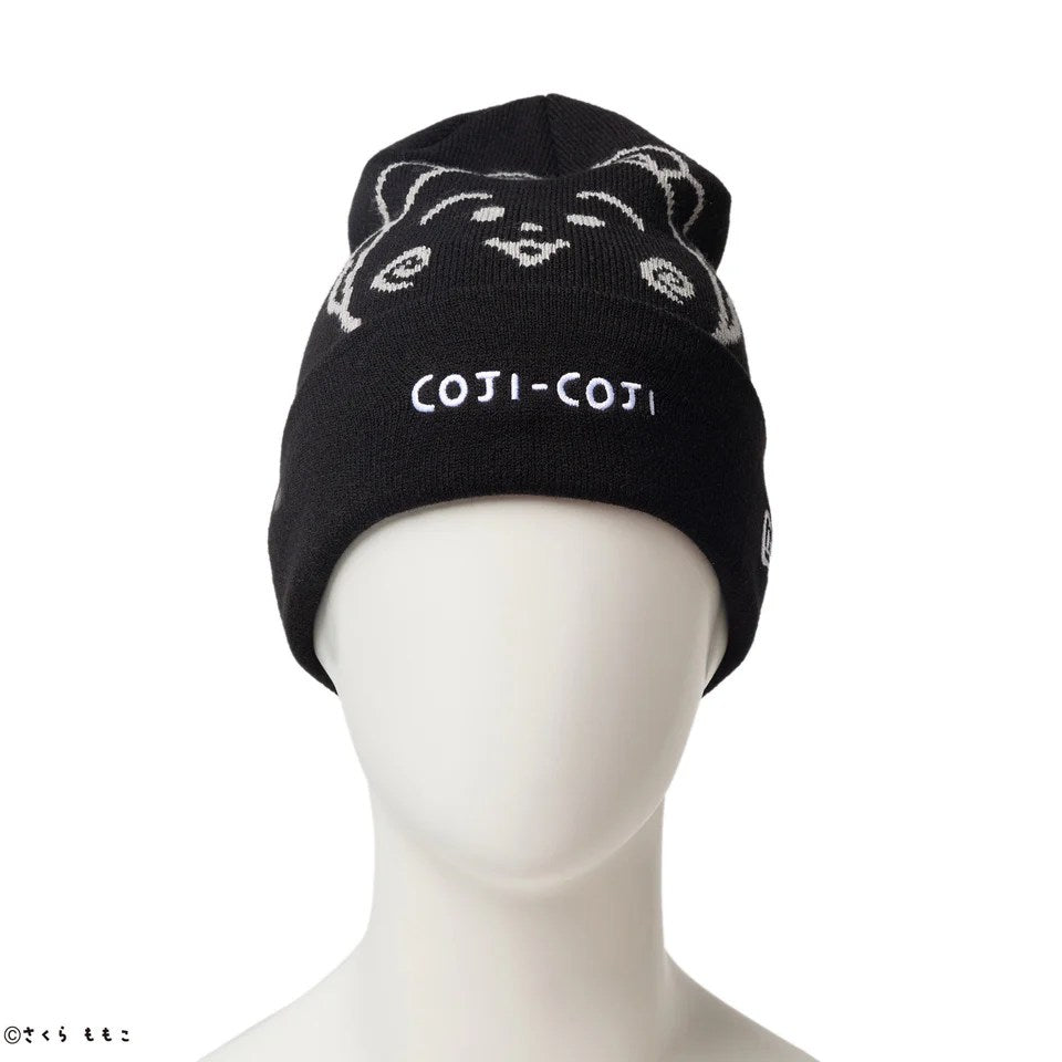 NEW ERA コジコジ - Basic Cuff Knit COJI-COJI Jacquard BLACK 【14693311】