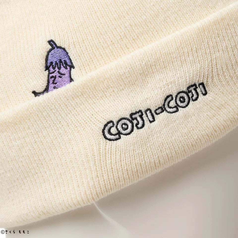 NEW ERA コジコジ - Basic Cuff Knit COJI-COJI Embroidery CHROME/WHITE 【14693312】