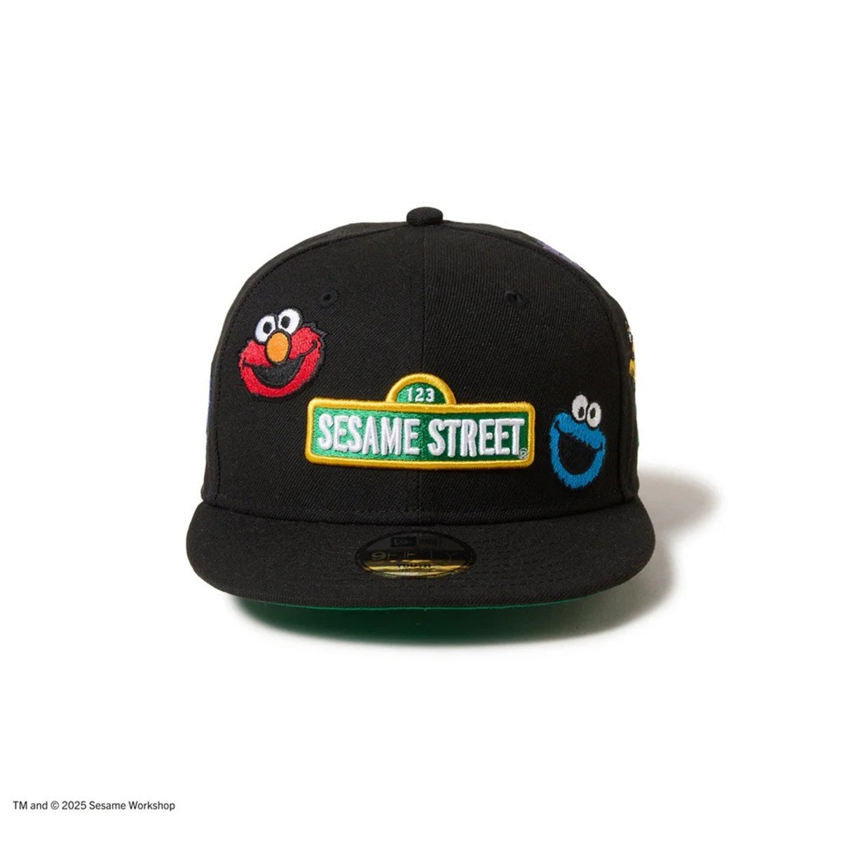 NEW ERA SESAME STREET - Youth 9FIFTY ALLOVER BLACK 【14682463】