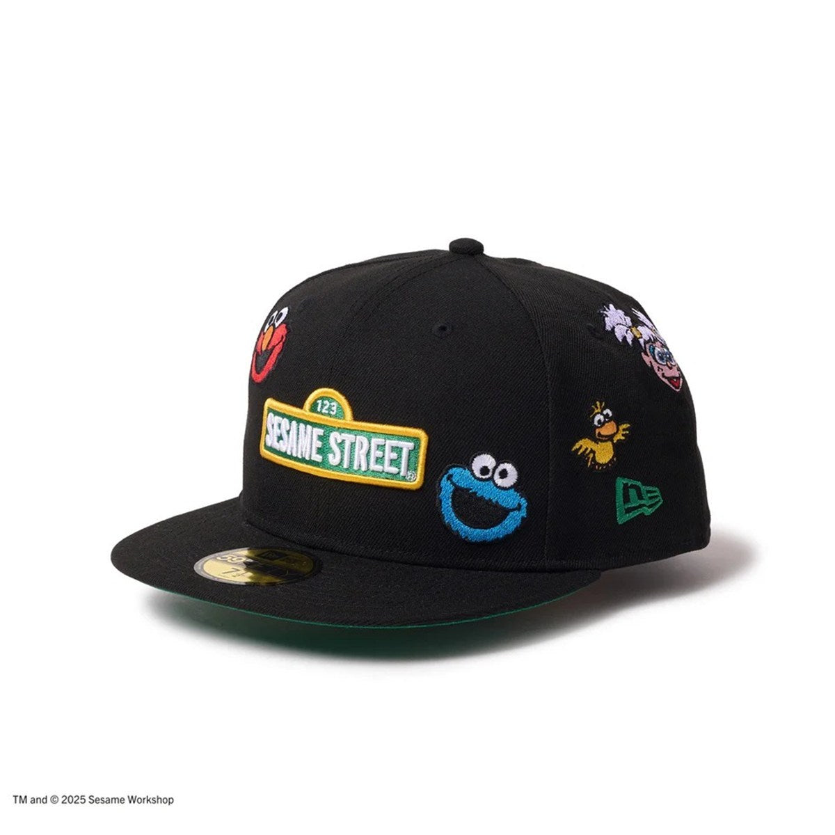NEW ERA SESAME STREET - 59FIFTY ALLOVER BLACK【14682620】