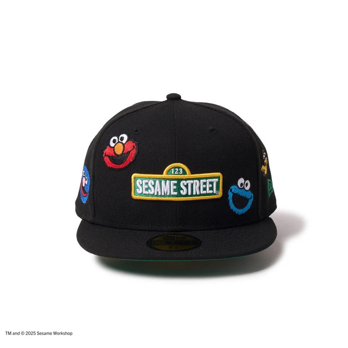 NEW ERA SESAME STREET - 59FIFTY ALLOVER BLACK【14682620】