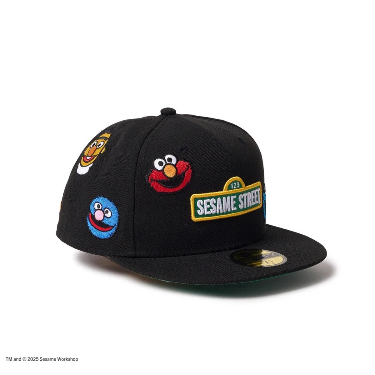 NEW ERA SESAME STREET - 59FIFTY ALLOVER BLACK【14682620】