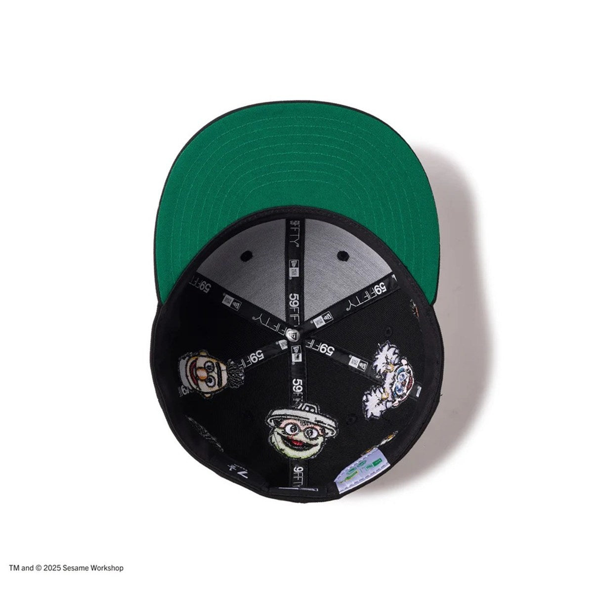 NEW ERA SESAME STREET - 59FIFTY ALLOVER BLACK【14682620】