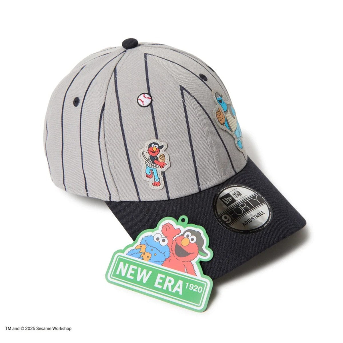 NEW ERA SESAME STREET - 9FORTY BASEBALL GRAY/NAVY 【14682564】
