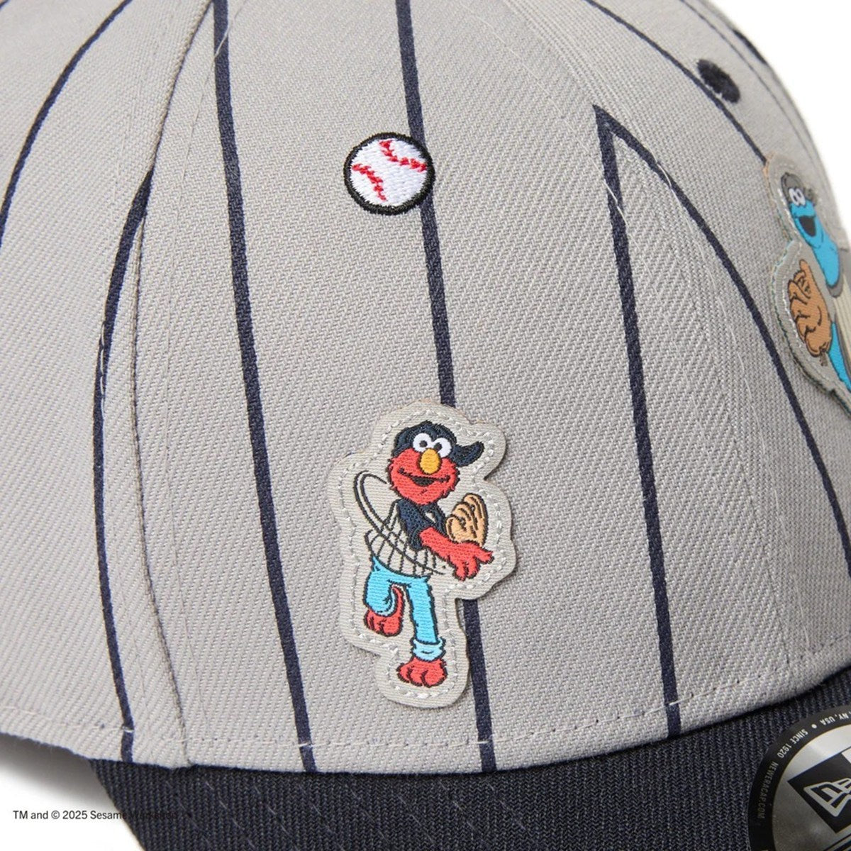 NEW ERA SESAME STREET - 9FORTY BASEBALL GRAY/NAVY 【14682564】