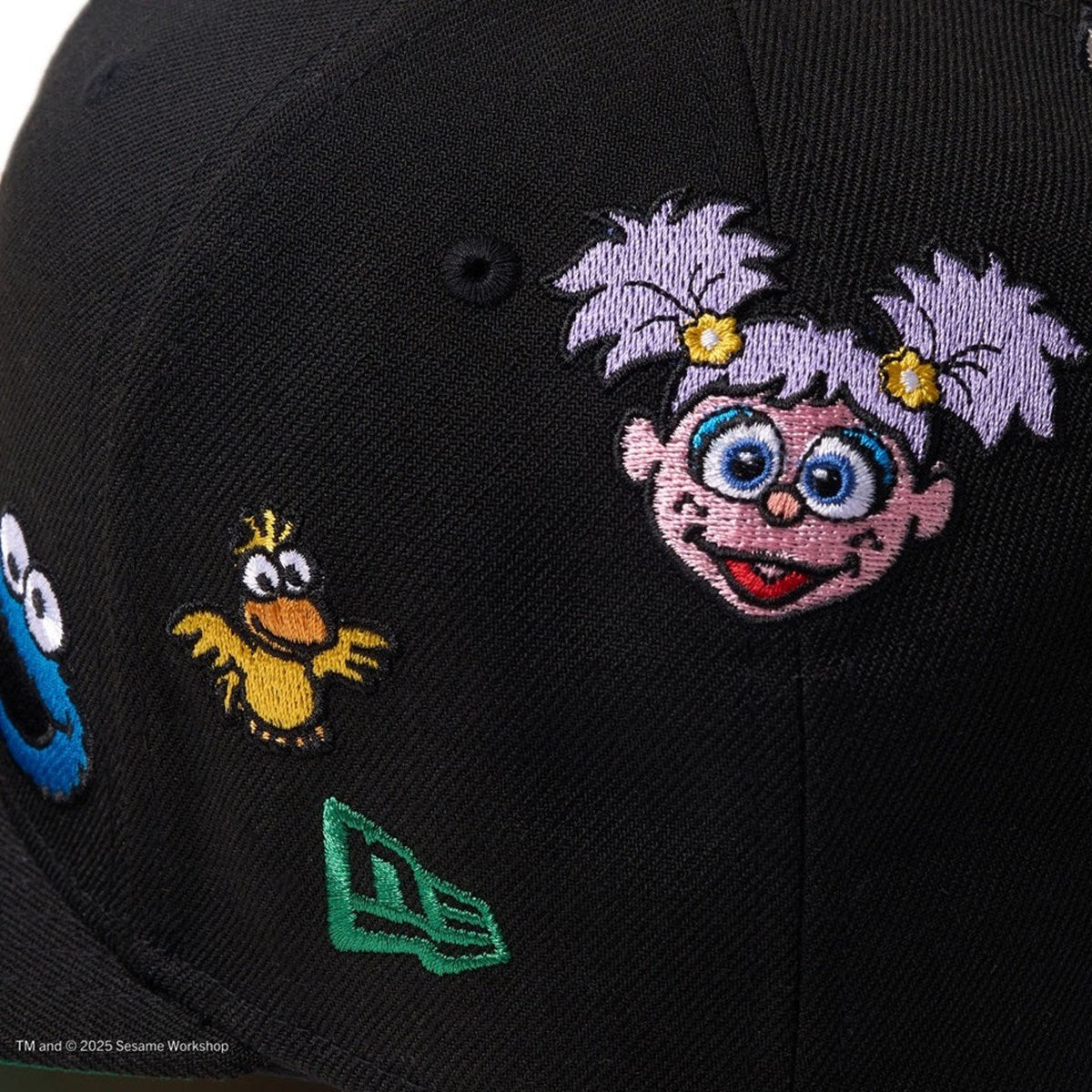 NEW ERA SESAME STREET - 59FIFTY ALLOVER BLACK【14682620】