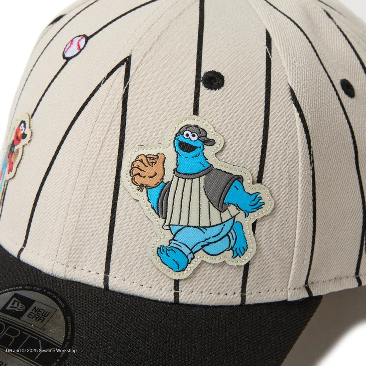 NEW ERA SESAME STREET - 9FORTY BASEBALL BLACK/STONE 【14682565】