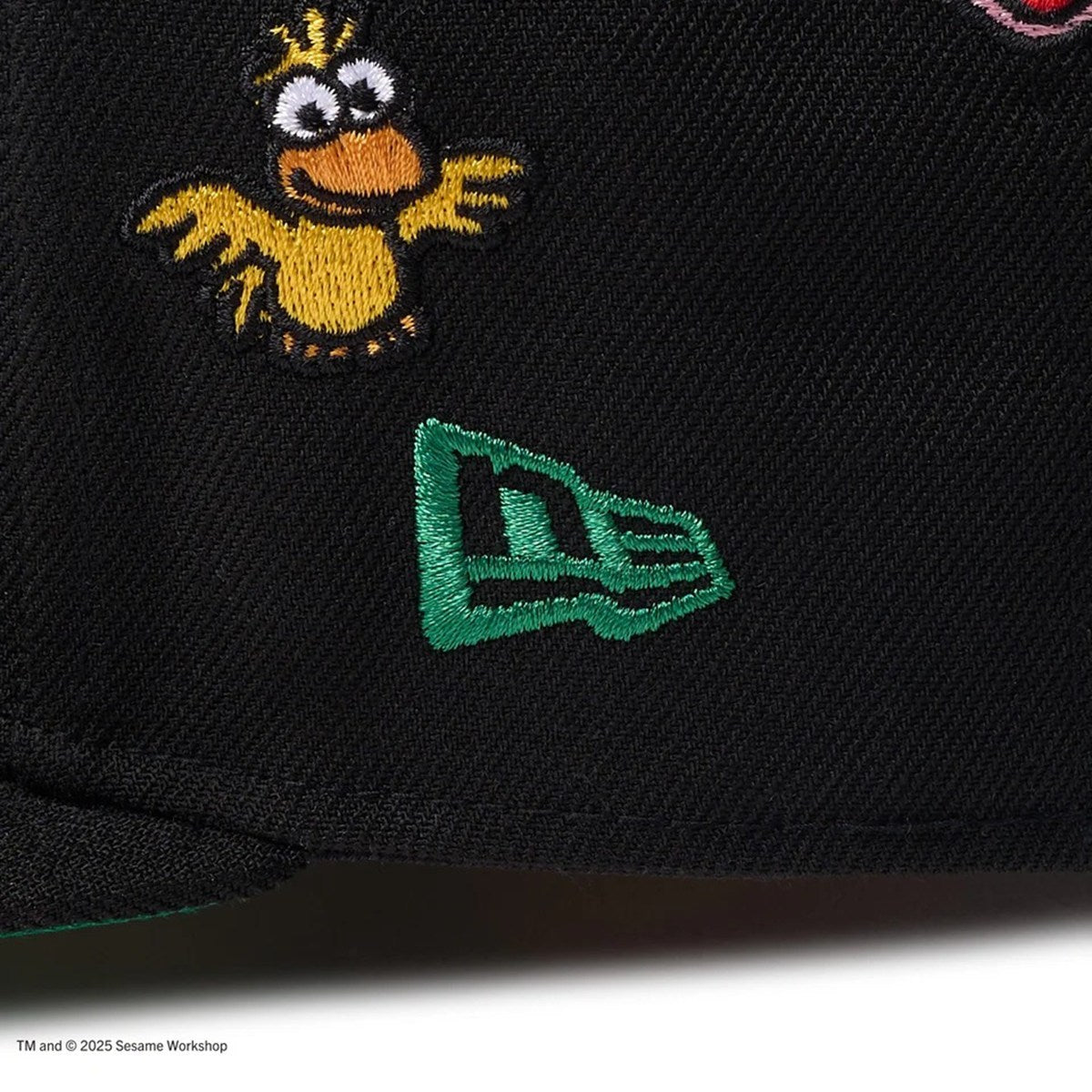 NEW ERA SESAME STREET - 59FIFTY ALLOVER BLACK【14682620】