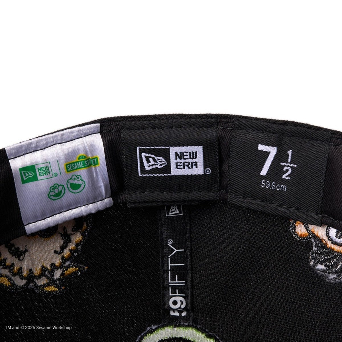 NEW ERA SESAME STREET - 59FIFTY ALLOVER BLACK【14682620】