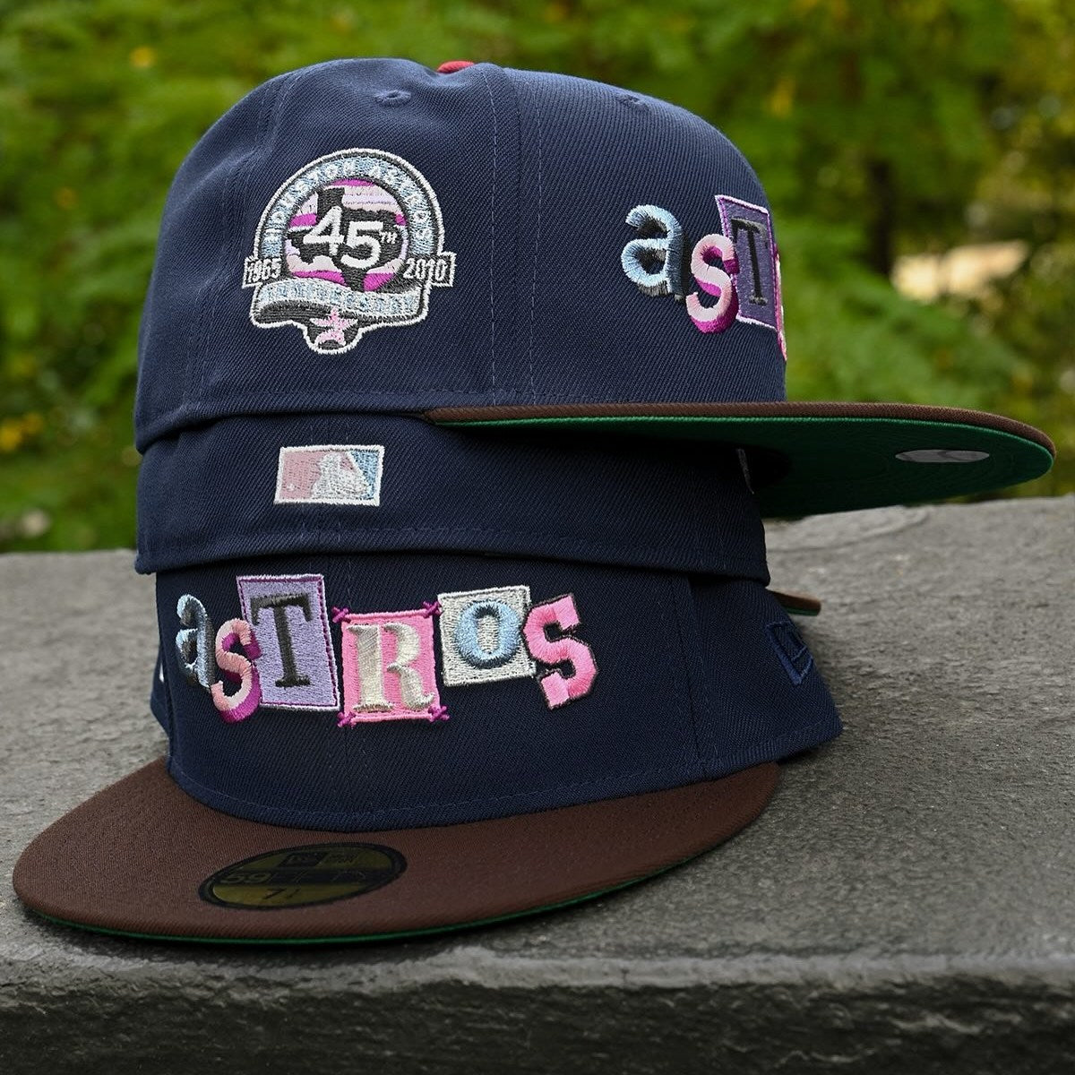 NEW ERA - Houston Astros CO 59FIFTY 45th Anniversary Oceanside Blue/Brown