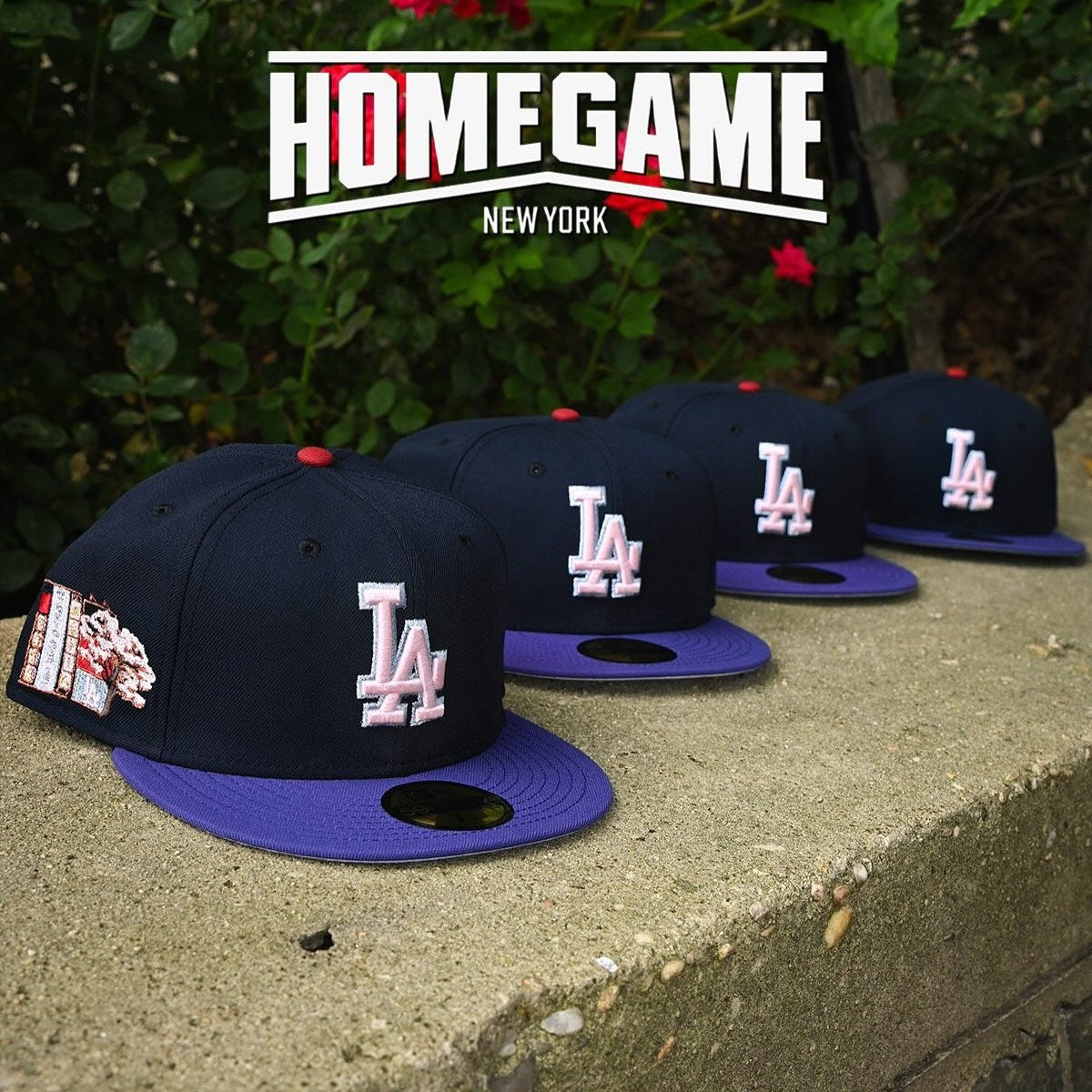 NEW ERA Los Angeles Dodgers - 59Fifty Tokyo Series Black/Purple