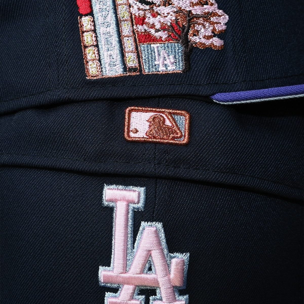 NEW ERA Los Angeles Dodgers - 59Fifty Tokyo Series Black/Purple
