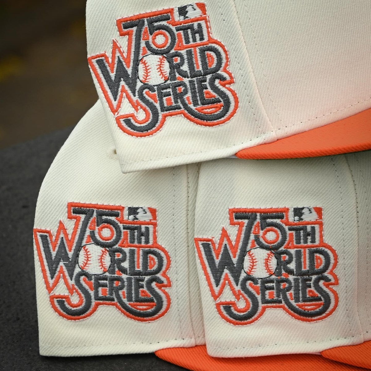 NEW ERA - New York Yankees 59FIFTY 75th World Series Chrome White/Orange