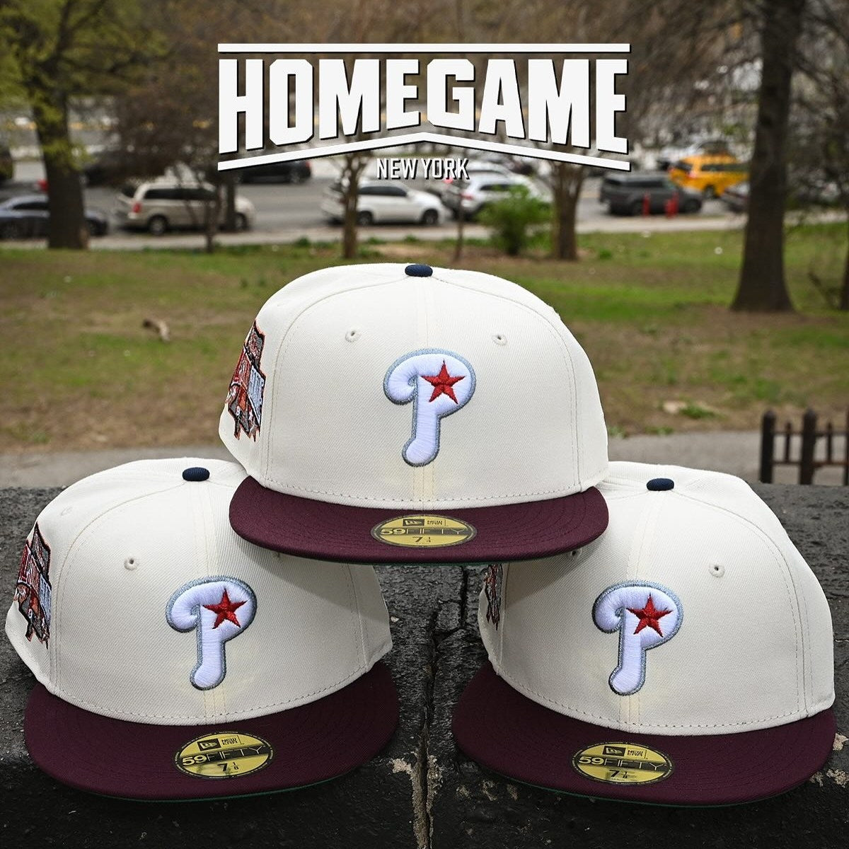 NEW ERA Philadelphia Phillies - 59Fifty 1996 All Star Game Chrome White/Maroon