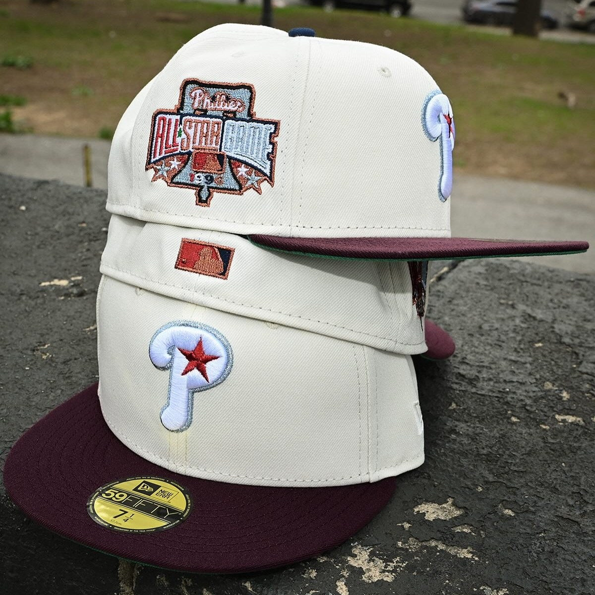 NEW ERA Philadelphia Phillies - 59Fifty 1996 All Star Game Chrome White/Maroon