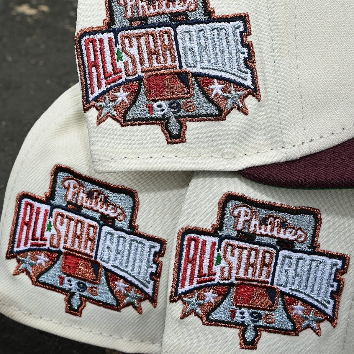 NEW ERA Philadelphia Phillies - 59Fifty 1996 All Star Game Chrome White/Maroon