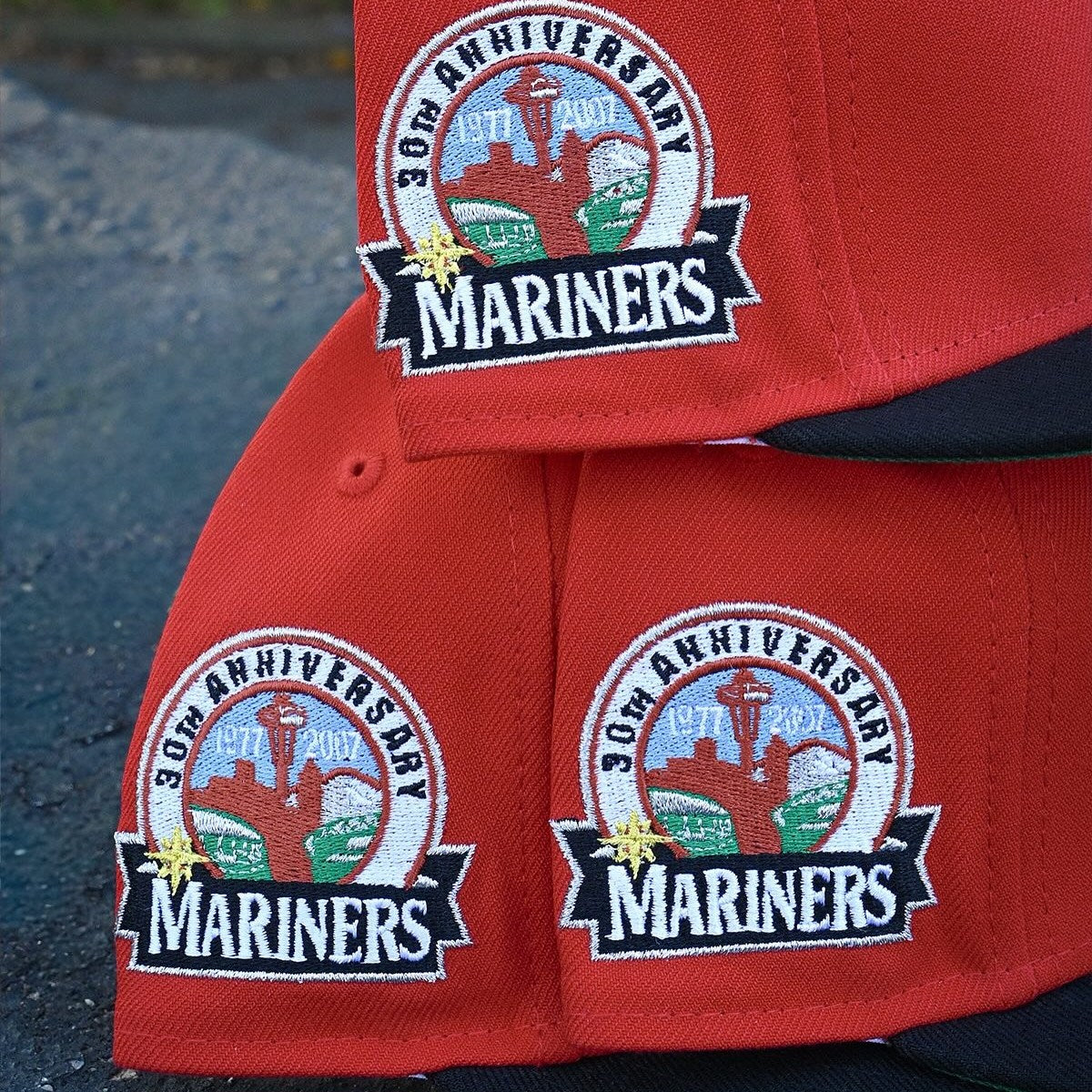NEW ERA - Seattle Mariners CO 59FIFTY 30th Anniversary Red/Black