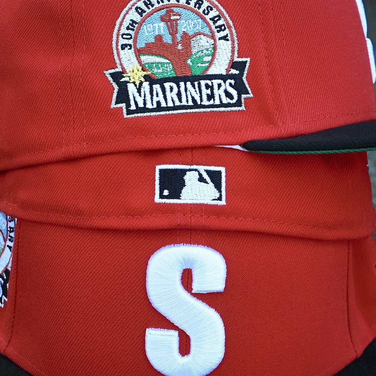 NEW ERA - Seattle Mariners CO 59FIFTY 30th Anniversary Red/Black