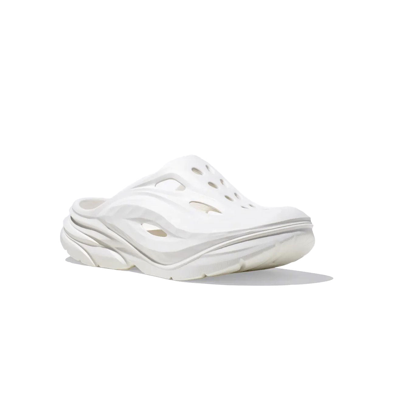 HOKA - UNISEX ORA RECOVERY MULE WHITE / WHITE【1147951-WWH】