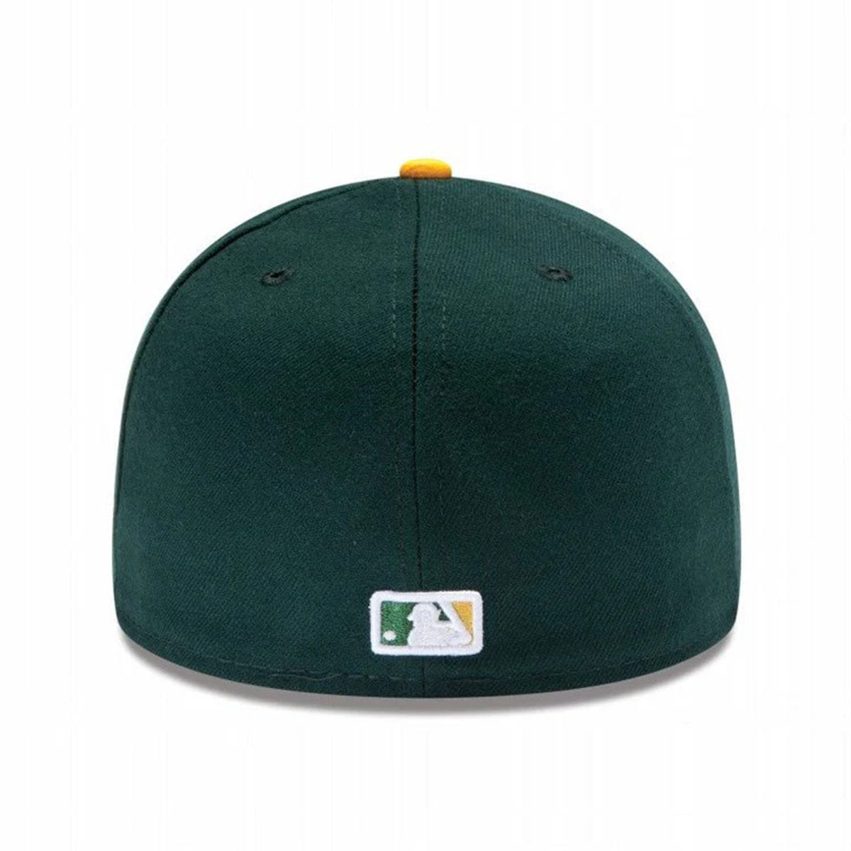 NEW ERA 奧克蘭運動家 - LP 59FIFTY MLB 場上主場 DGRN/YLW【13554935】