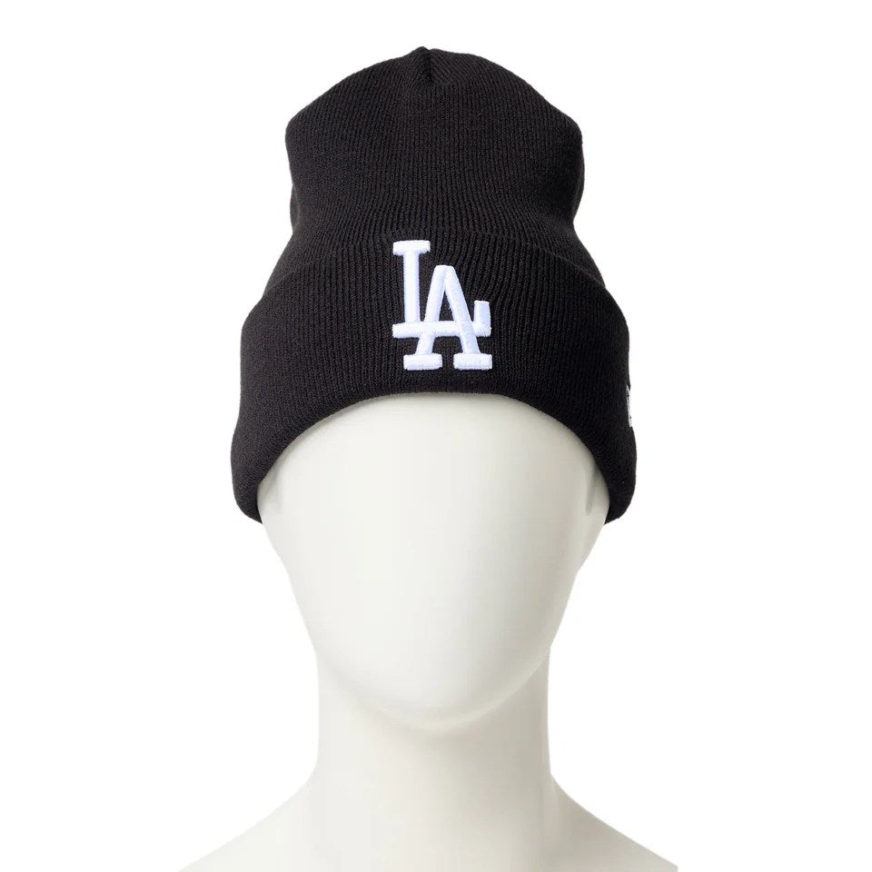 NEW ERA Los Angeles Dodgers - BASIC CUFF KNIT BLACK 【14670079】