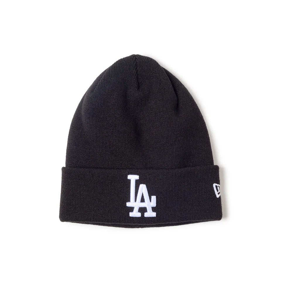 NEW ERA Los Angeles Dodgers - BASIC CUFF KNIT BLACK 【14670079】