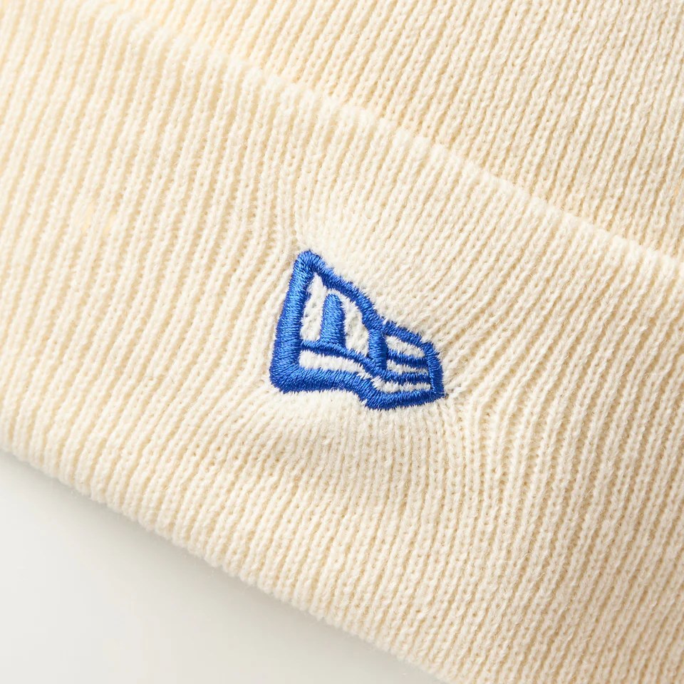 NEW ERA Los Angeles Dodgers - BASIC CUFF KNIT OFF WHITE 【14670078】
