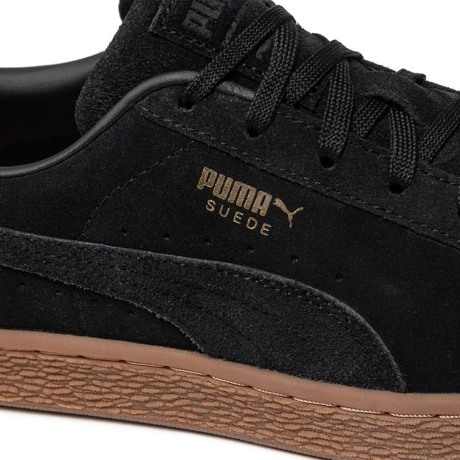 PUMA プーマ スウェード ガム SUEDE GUM PUMA BLACK【381174-01】