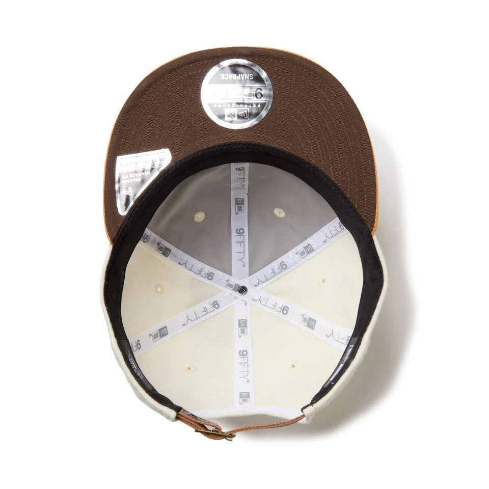 NEW ERA New York Yankees - RC 9FIFTY MLTN SUEDE OFF WHITE/MUSTARD 【14667630】