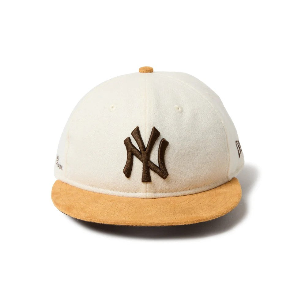 NEW ERA New York Yankees - RC 9FIFTY MLTN SUEDE OFF WHITE/MUSTARD 【14667630】