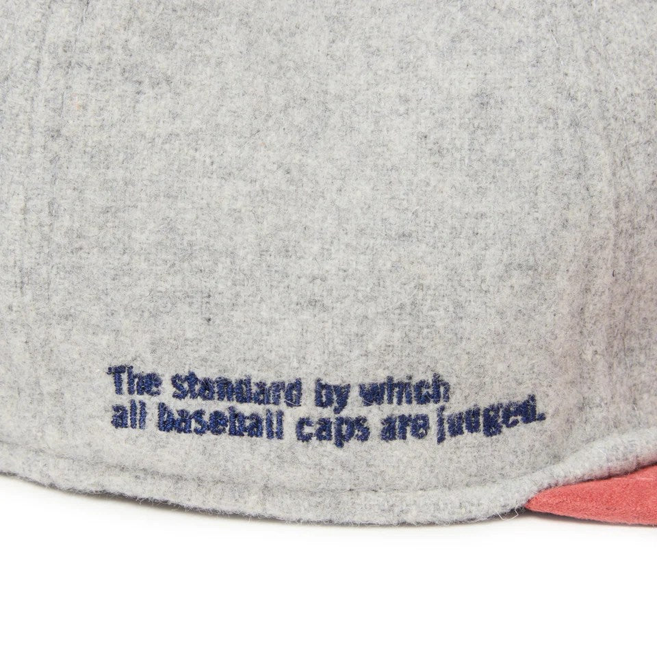 NEW ERA Los Angeles Dodgers - RC 9FIFTY MLTN SUEDE LIGHT GRAY/PINK【14667632】