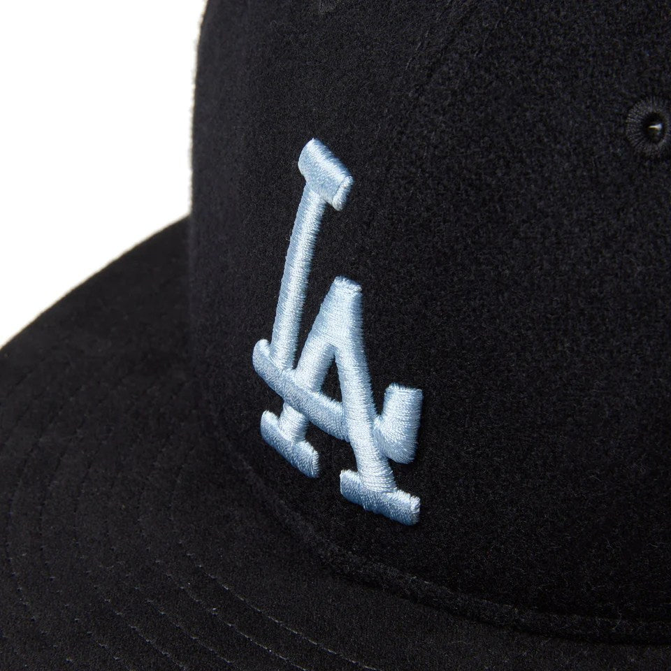 NEW ERA Los Angeles Dodgers - RC 9FIFTY MLTN SUEDE BLACK/BLACK 【14667633 】
