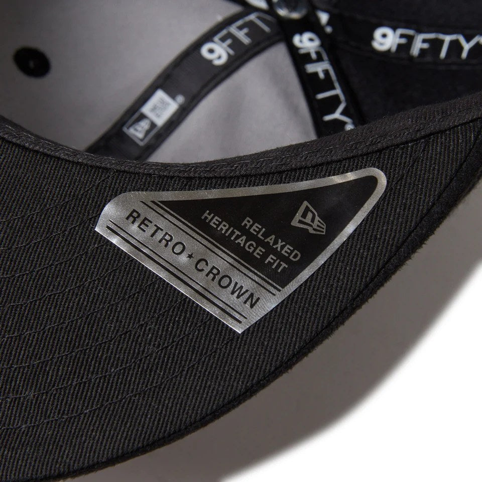 NEW ERA Los Angeles Dodgers - RC 9FIFTY MLTN SUEDE BLACK/BLACK 【14667633 】