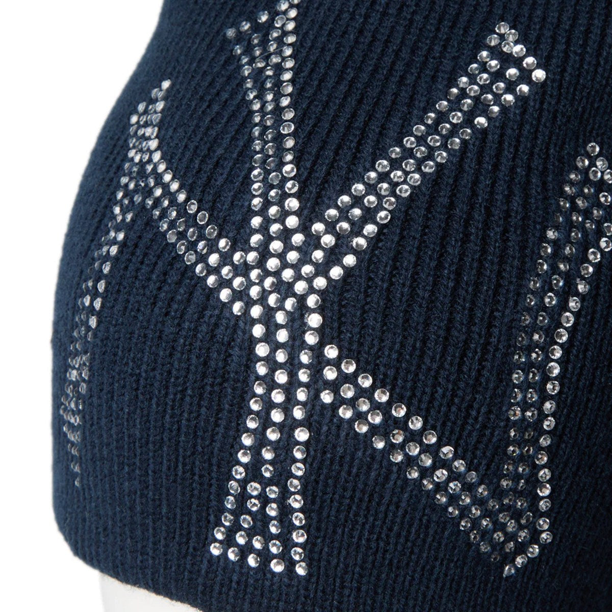 NEW ERA New York Yankees - BASIC BEANIE BIG RHINESTONE NAVY 【14670025】