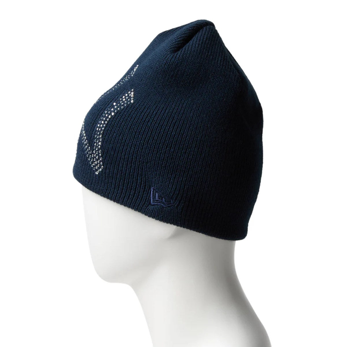 NEW ERA New York Yankees - BASIC BEANIE BIG RHINESTONE NAVY 【14670025】