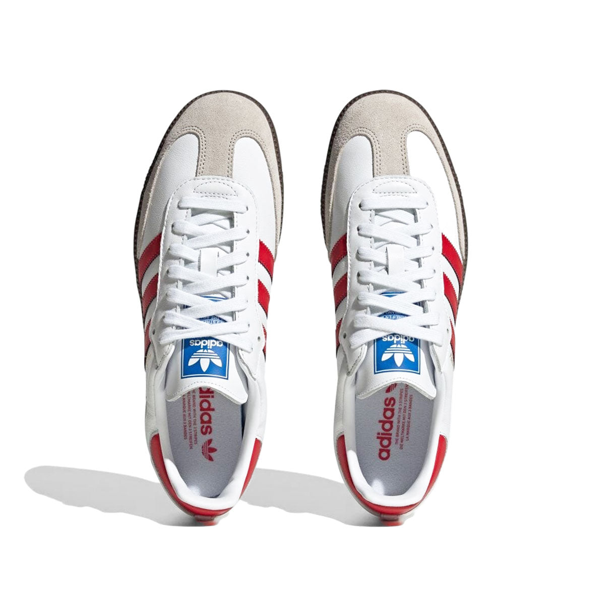 adidas - SAMBA OG MENS Cloud White / Better Scarlet / Supplier Colour【IG1025】