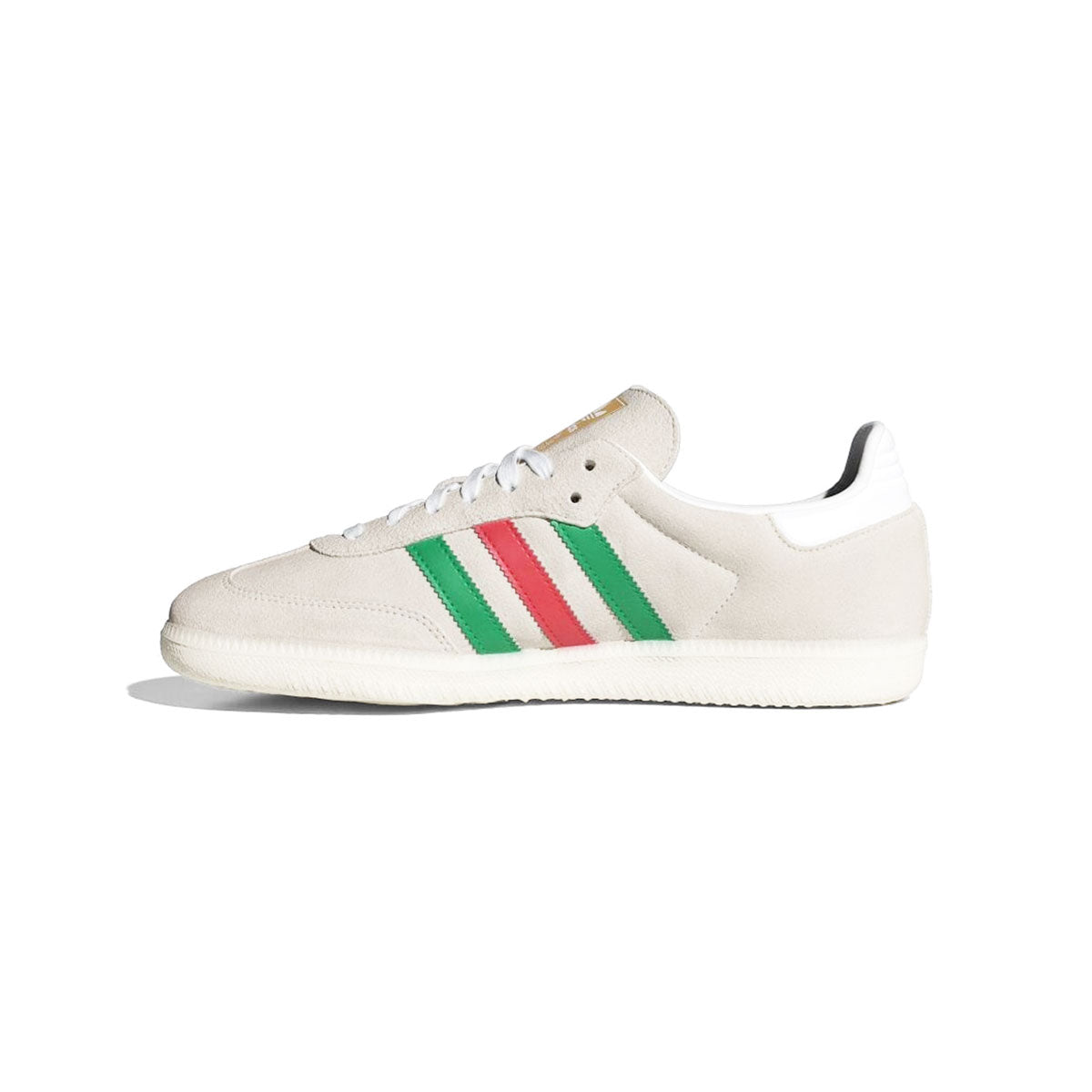 adidas - SAMBA OG MENS Crystal White/Green/Better Scarlet【IG1826】