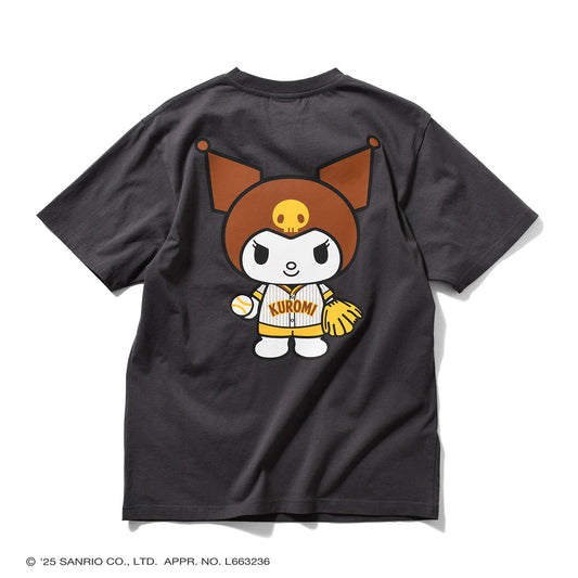 サンリオキャラクターズ×HOMEGAME - KUROMI UNIFORM TEE BLACK【HG2501103】