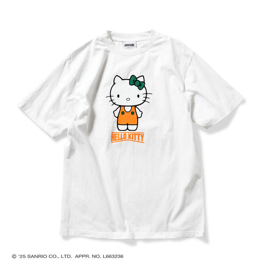 サンリオキャラクターズ×HOMEGAME - HELLO KITTY HG COLOR TEE WHITE【HG2501104】