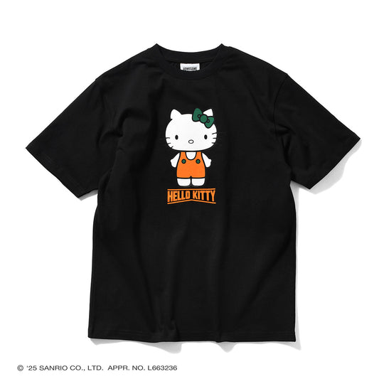 サンリオキャラクターズ×HOMEGAME - HELLO KITTY HG COLOR TEE BLACK【HG2501104】