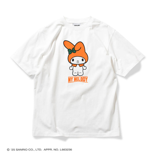 サンリオキャラクターズ×HOMEGAME - MY MELODY HG COLOR TEE WHITE【HG2501104】