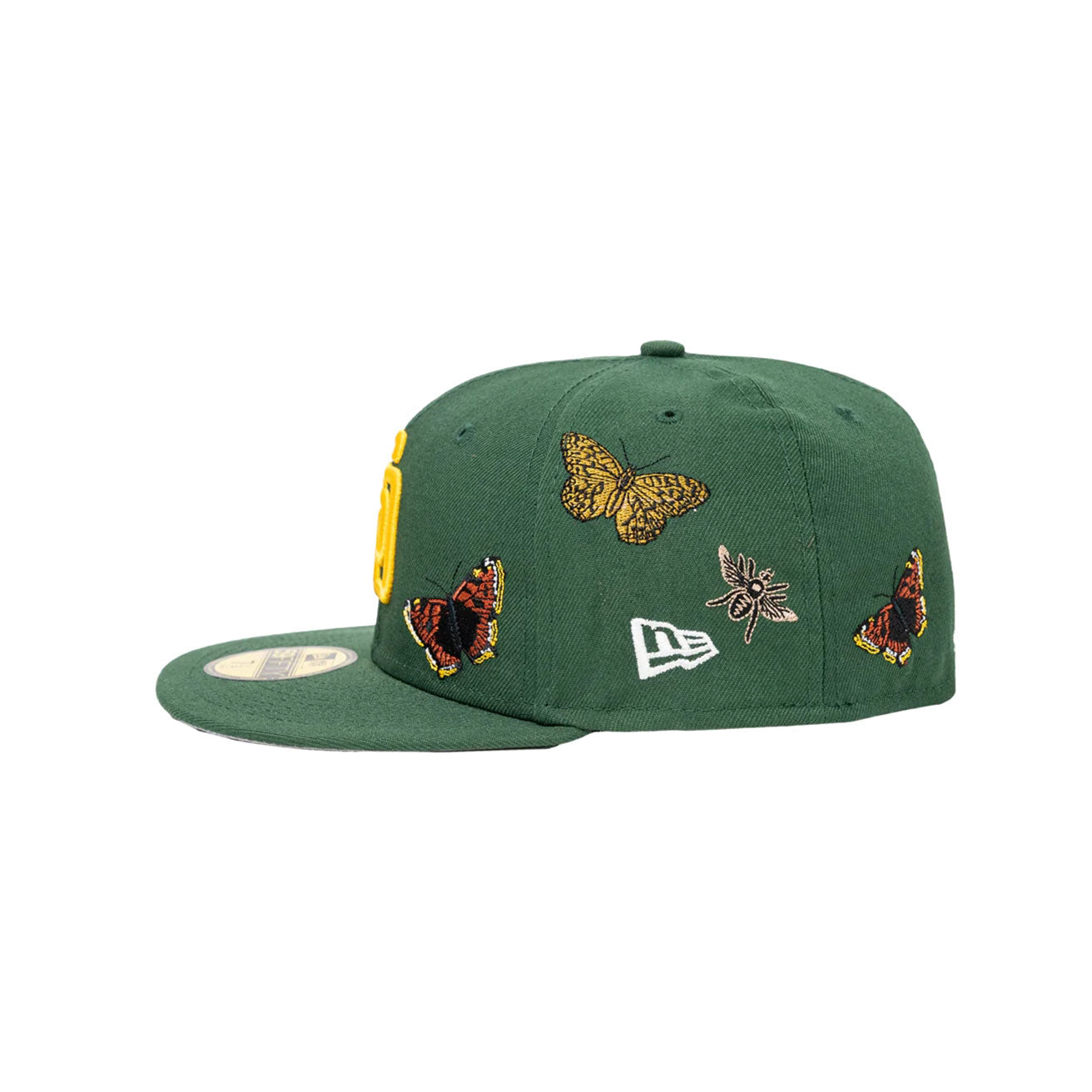NEW ERA × FELT San Diego Padres - 59FIFTY BUTTERFLY GARDEN GREEN