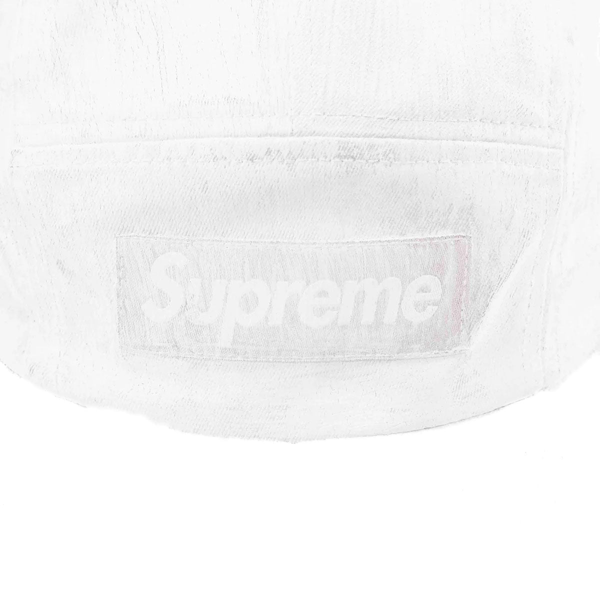 SUPREME × MM6 Maison Margiela BOX LOGO CAP WHITE