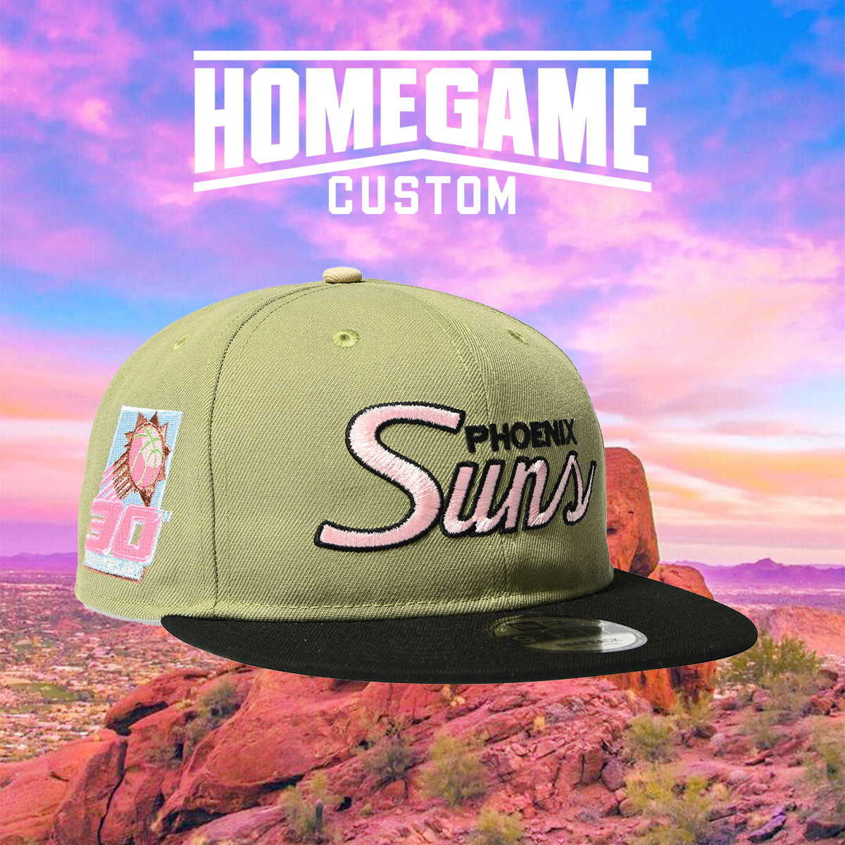 Colorful　DARK THE SUNS ３枚セット NEW ERA - PHOENIX SUNS CO 30TH ANNIV 9FIFTY SOPE/BLACK 【15132629