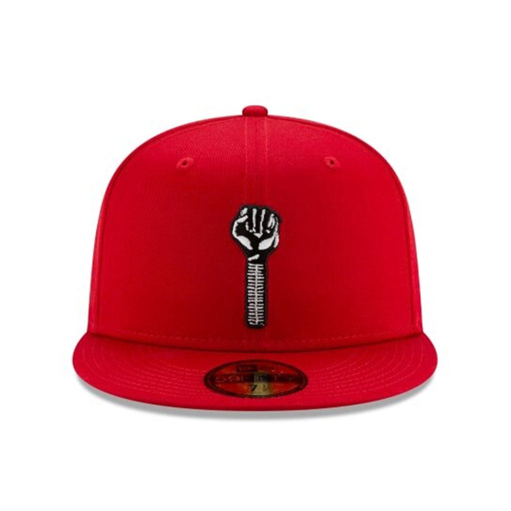NEW ERA × TYSHAWN JONES - 59FIFTY HARDIES 帽紅色