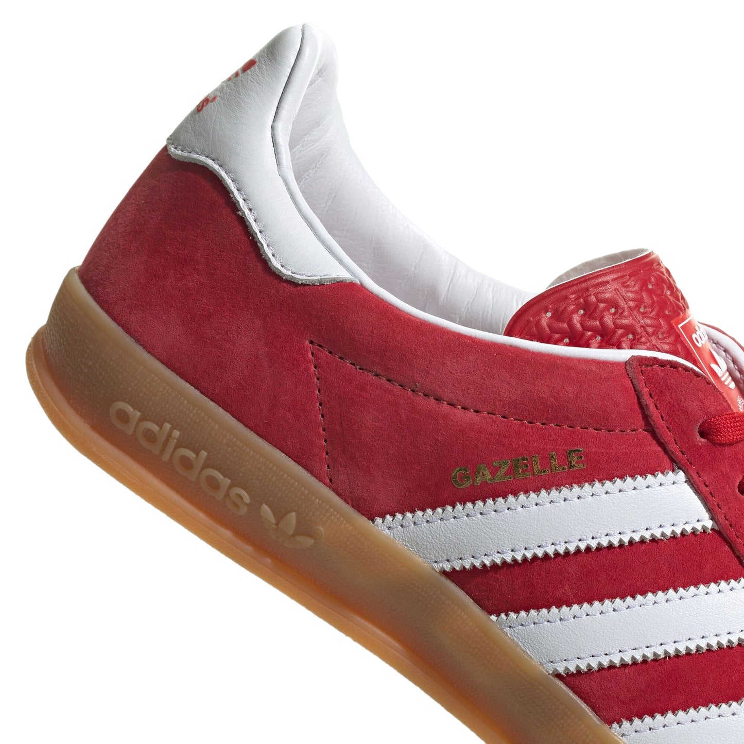 adidas - GAZELLE INDOOR MENS Scarlet / Cloud White / Scarlet【H06261】
